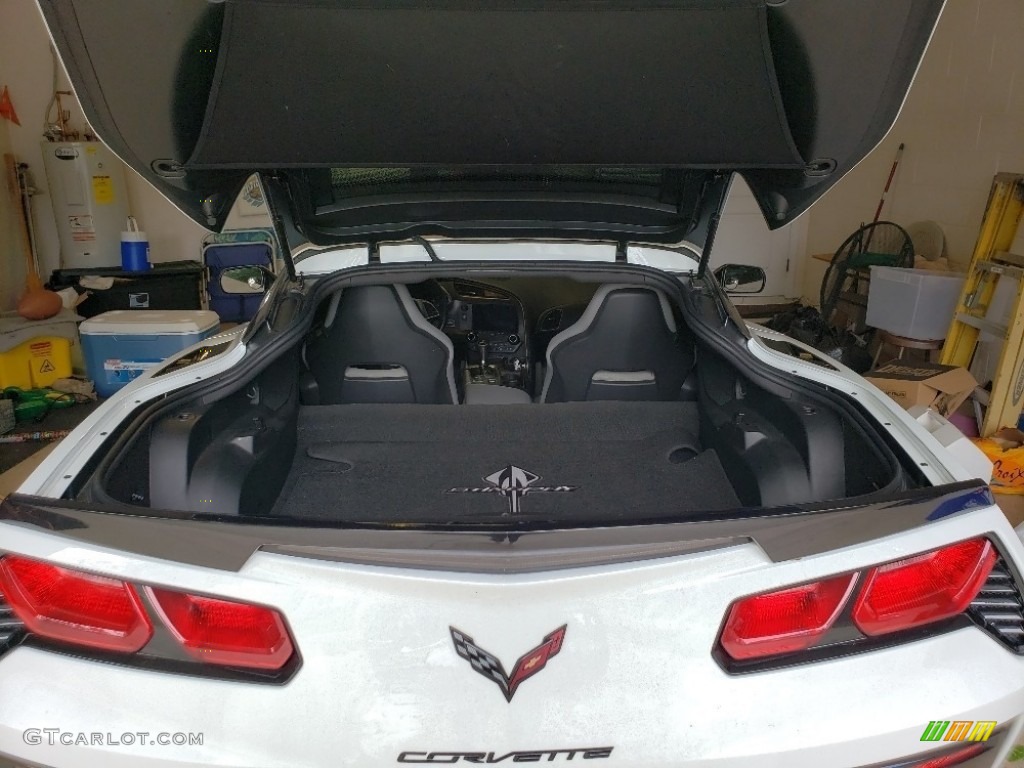 2015 Corvette Stingray Coupe Z51 - Arctic White / Gray photo #22