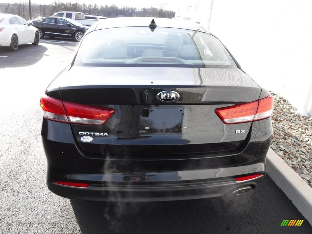 2016 Optima EX - Ebony Black / Beige photo #8