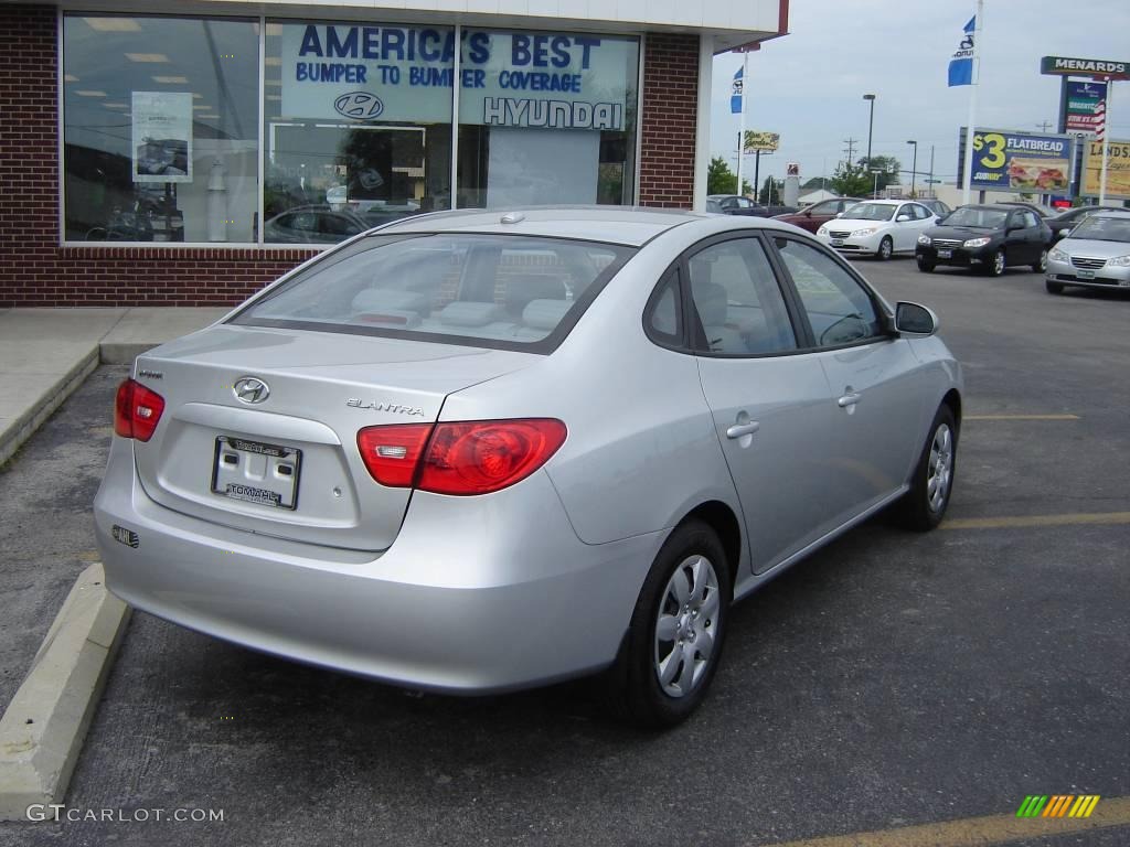 2009 Elantra GLS Sedan - Quicksilver / Gray photo #7