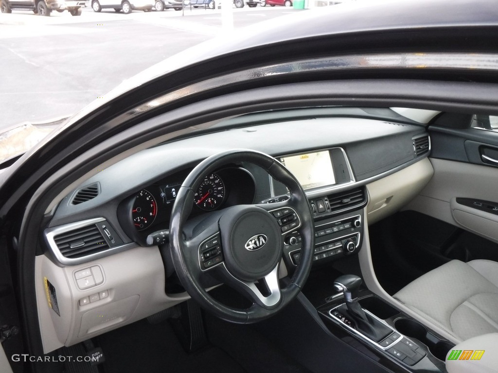 2016 Kia Optima EX Beige Dashboard Photo #138670002