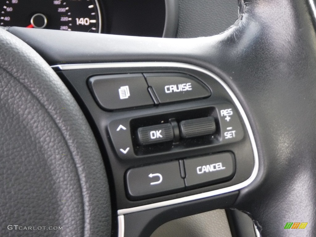 2016 Kia Optima EX Beige Steering Wheel Photo #138670323