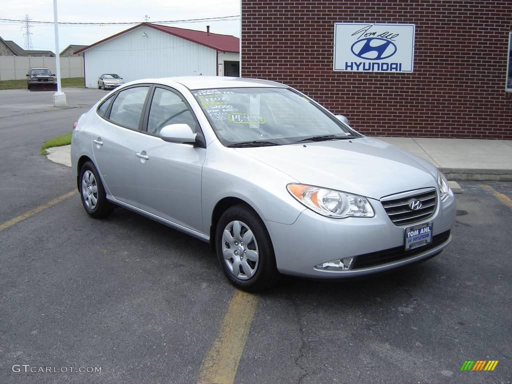 2009 Elantra GLS Sedan - Quicksilver / Gray photo #9