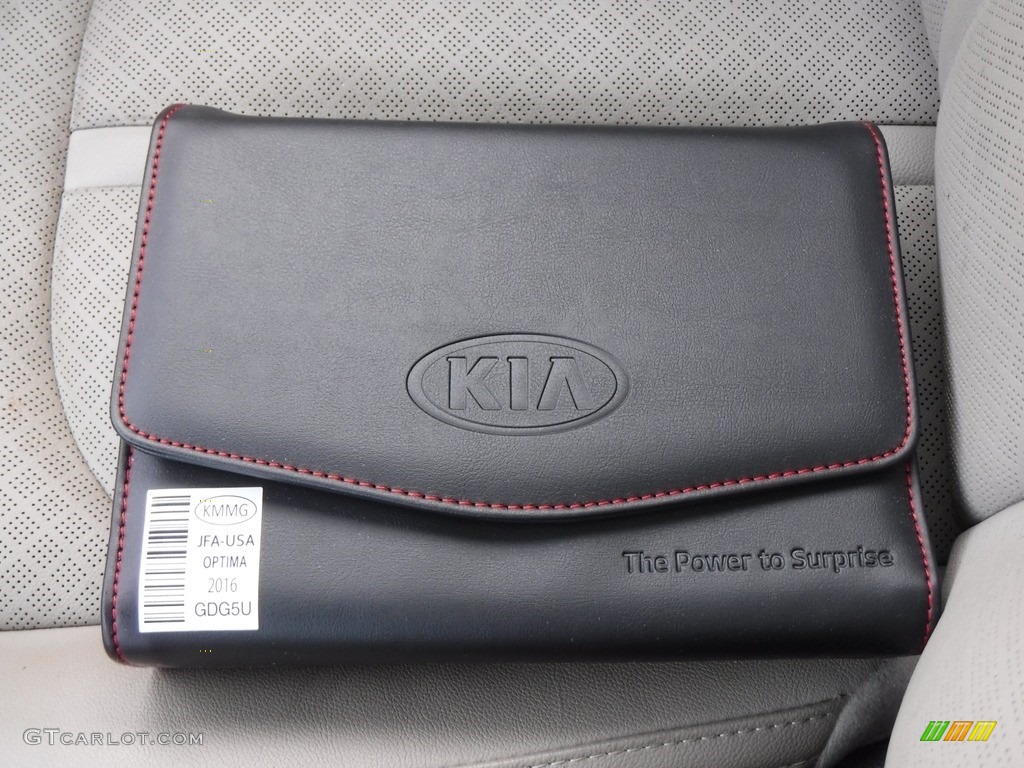 2016 Optima EX - Ebony Black / Beige photo #32