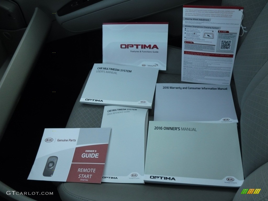 2016 Kia Optima EX Books/Manuals Photo #138670507