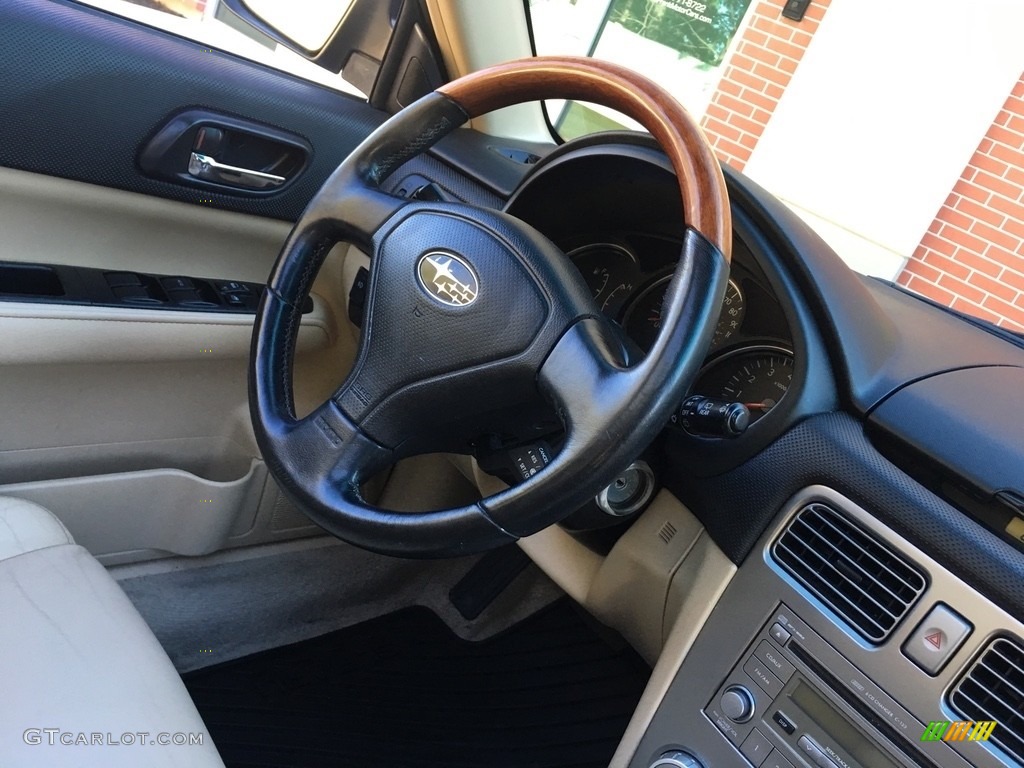 2008 Subaru Forester 2.5 X L.L.Bean Edition Desert Beige Dashboard Photo #138670803