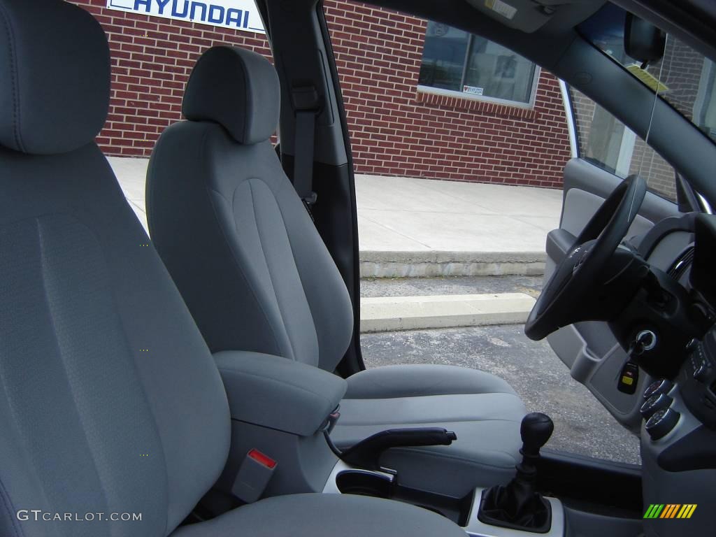2009 Elantra GLS Sedan - Quicksilver / Gray photo #14
