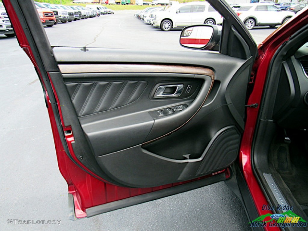 2013 Taurus Limited - Ruby Red Metallic / Charcoal Black photo #23