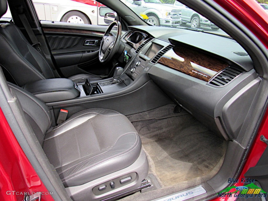 2013 Taurus Limited - Ruby Red Metallic / Charcoal Black photo #25