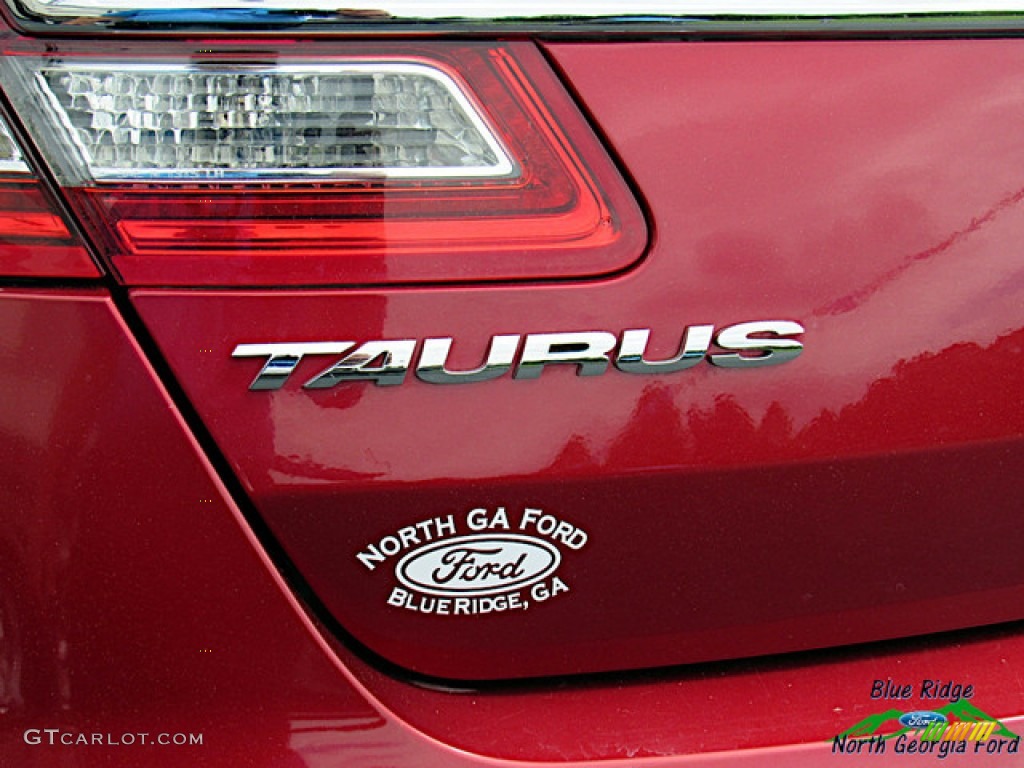 2013 Taurus Limited - Ruby Red Metallic / Charcoal Black photo #31