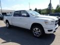 2020 Bright White Ram 1500 Big Horn Crew Cab 4x4  photo #3