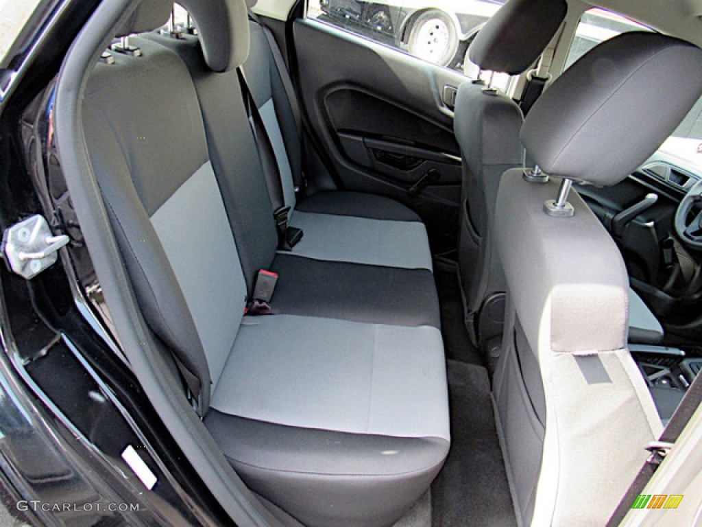 2015 Ford Fiesta S Hatchback Rear Seat Photo #138671988
