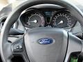 Charcoal Black 2015 Ford Fiesta S Hatchback Steering Wheel