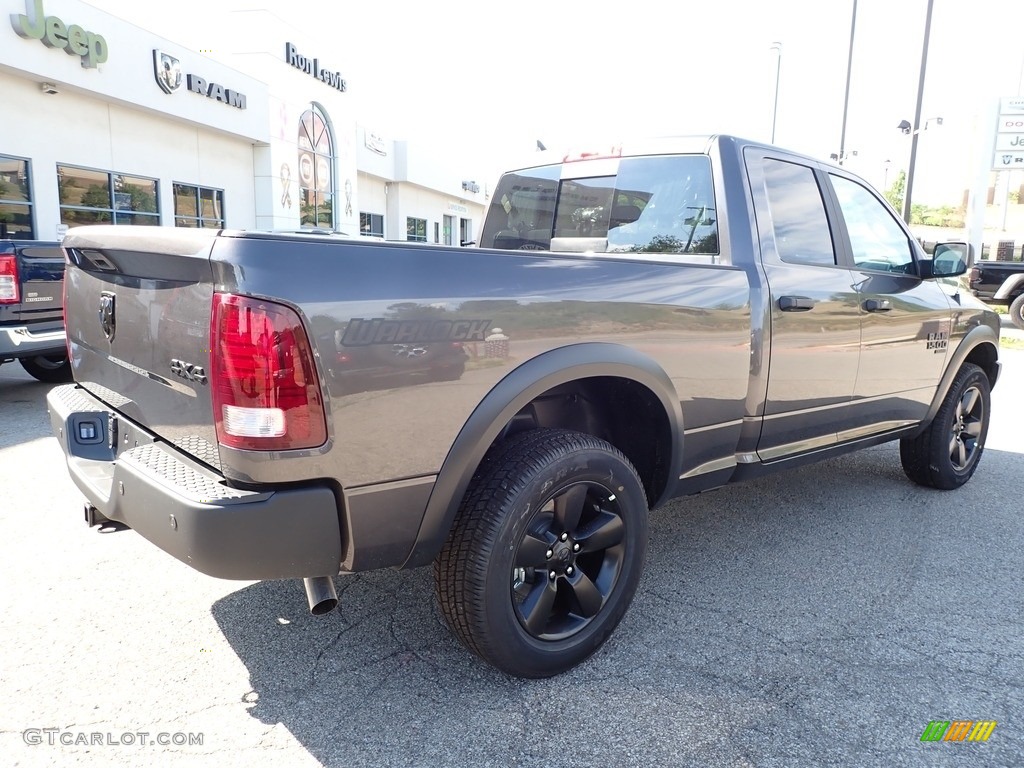 2020 1500 Classic Warlock Quad Cab 4x4 - Granite Crystal Metallic / Black/Diesel Gray photo #5