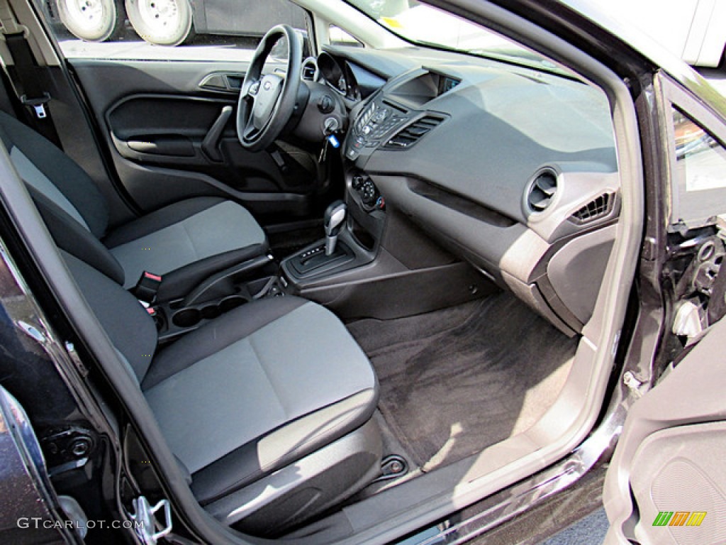 2015 Fiesta S Hatchback - Tuxedo Black Metallic / Charcoal Black photo #26