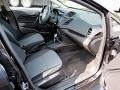 Charcoal Black 2015 Ford Fiesta S Hatchback Interior Color