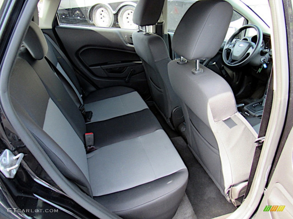 2015 Fiesta S Hatchback - Tuxedo Black Metallic / Charcoal Black photo #27