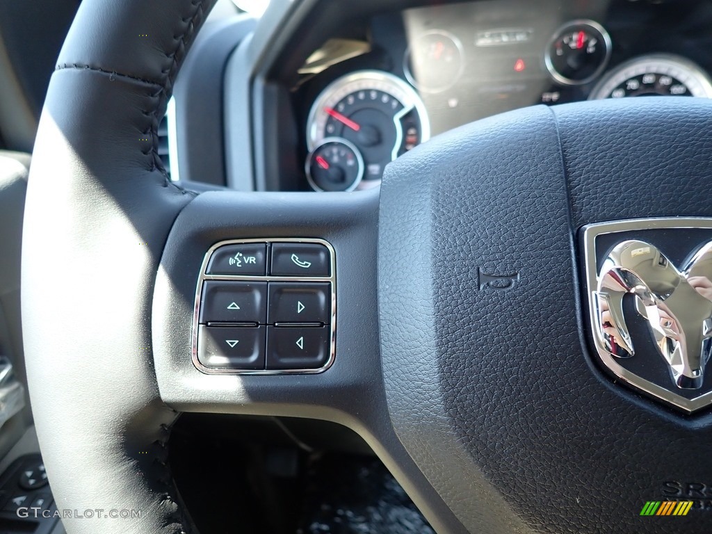 2020 1500 Classic Warlock Quad Cab 4x4 - Diamond Black Crystal Pearl / Black/Diesel Gray photo #19