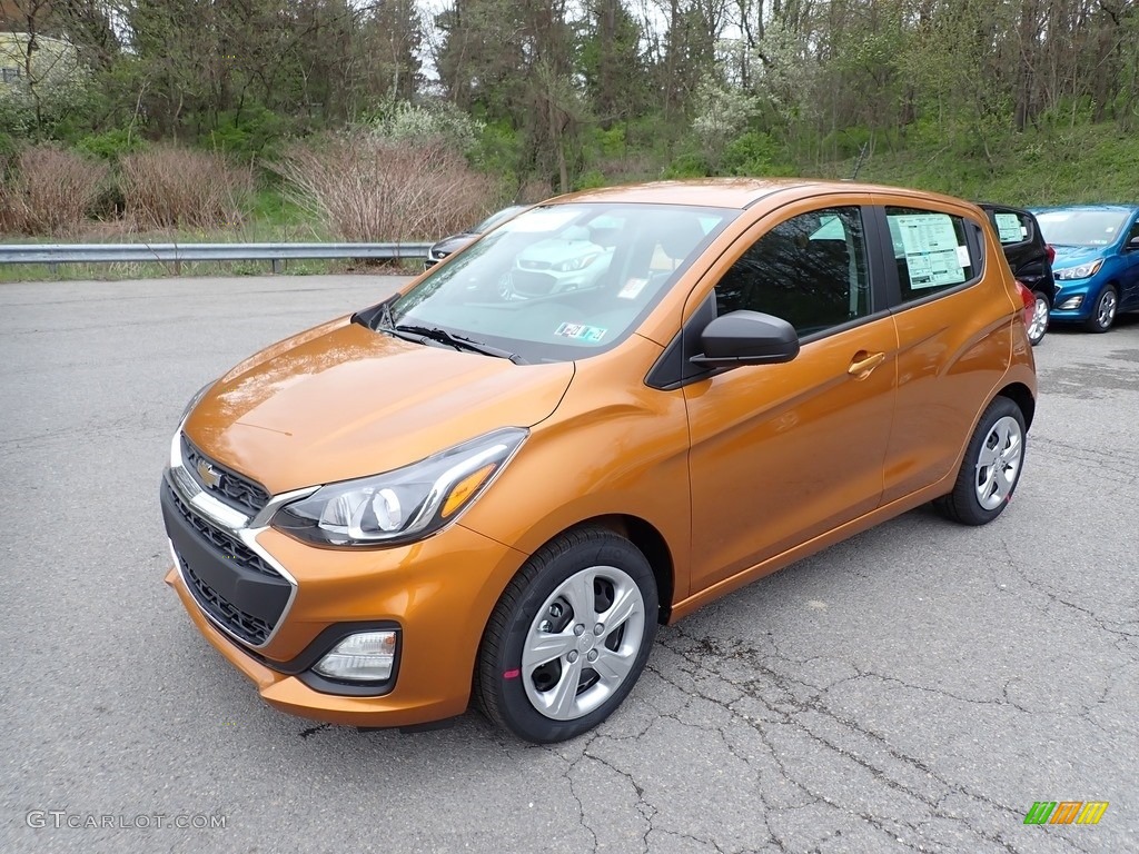 Orange Burst Metallic Chevrolet Spark