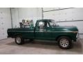 Dark Jade Metallic 1977 Ford F250 Ranger Regular Cab 4x4 Exterior