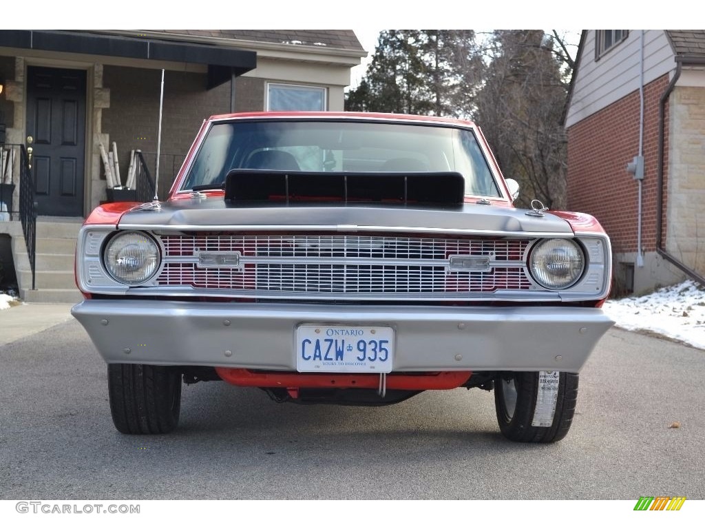 1969 Dart Custom Hardtop - Viper Red / Black photo #6