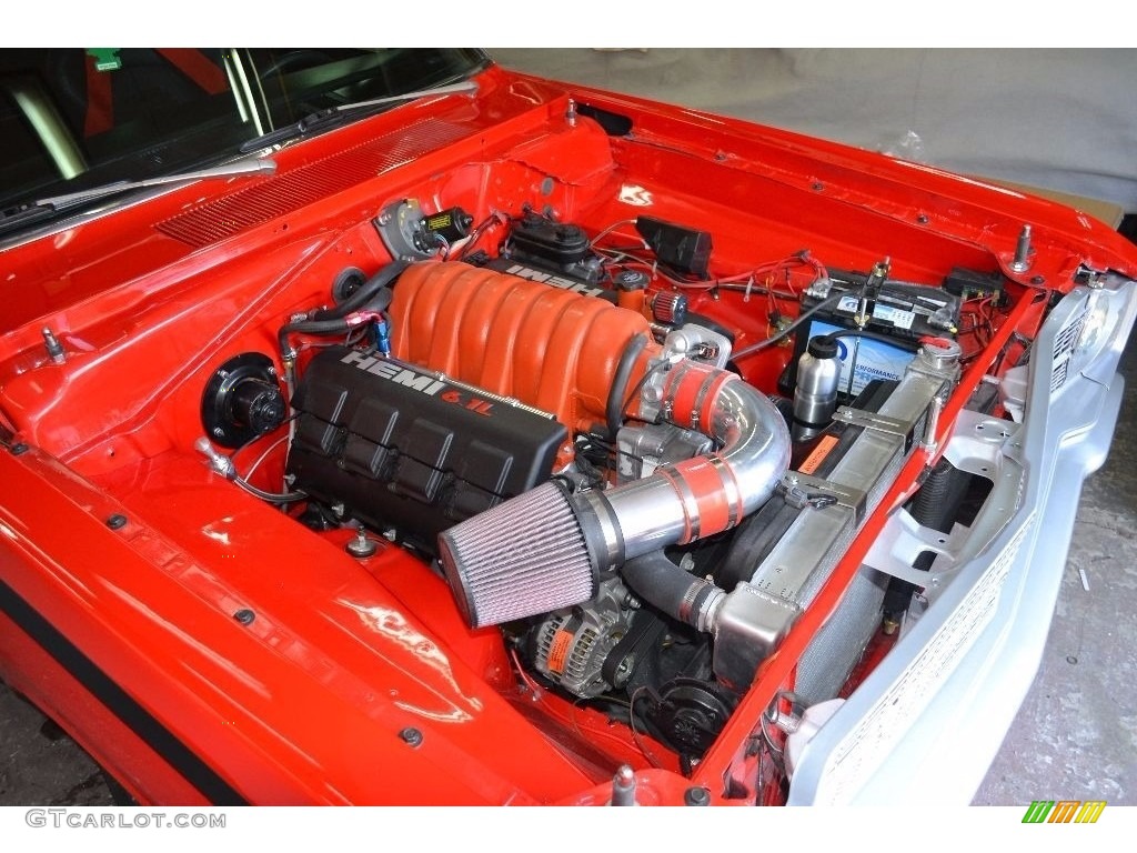 1969 Dart Custom Hardtop - Viper Red / Black photo #17