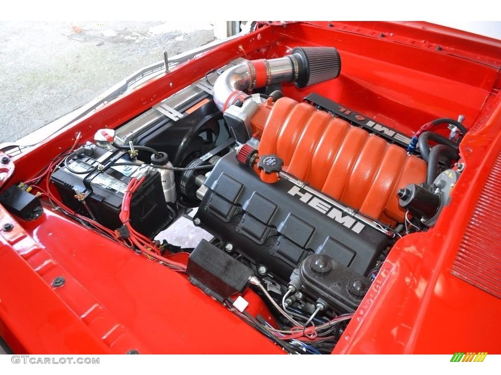 1969 Dart Custom Hardtop - Viper Red / Black photo #18