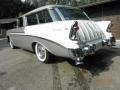 1956 Shadow Gray/White Chevrolet Bel Air 2 Door Station Wagon  photo #5