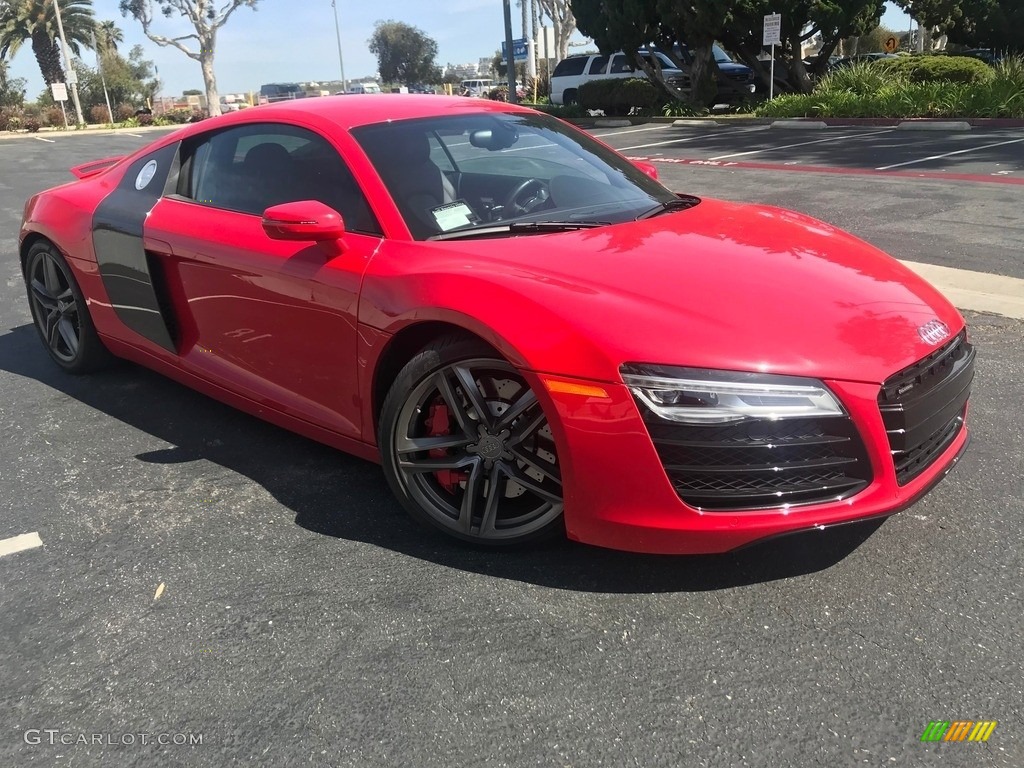 Brilliant Red 2015 Audi R8 V8 Exterior Photo #138675045