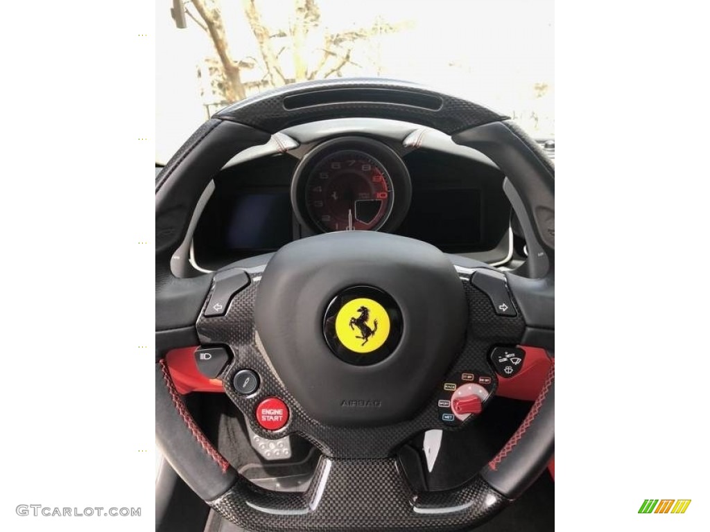 2014 Ferrari F12berlinetta Standard F12berlinetta Model Nero/Rosso Steering Wheel Photo #138675651
