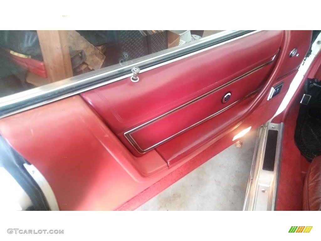 1979 Chrysler 300 Limited Edition Hardtop Red Door Panel Photo #138675771