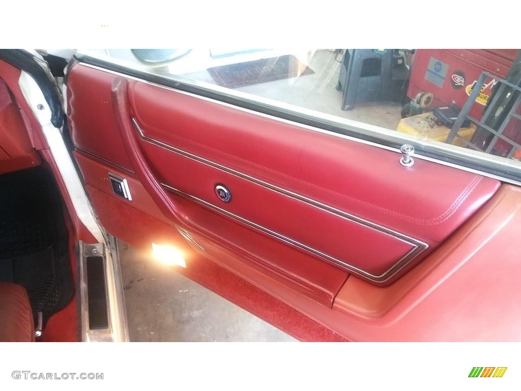 1979 Chrysler 300 Limited Edition Hardtop Red Door Panel Photo #138675793