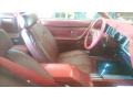 1979 Chrysler 300 Red Interior Front Seat Photo