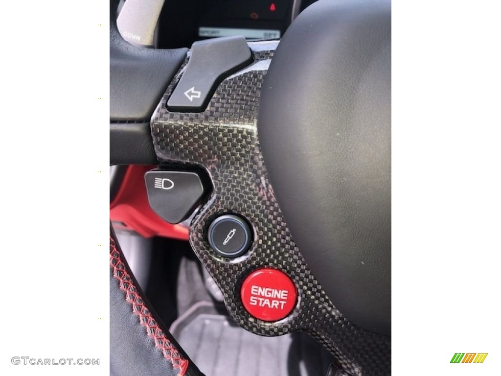 2014 Ferrari F12berlinetta Standard F12berlinetta Model Nero/Rosso Steering Wheel Photo #138675993