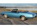 Viking Blue 1971 Oldsmobile Cutlass Supreme Convertible Exterior