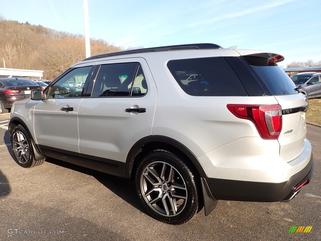 2017 Explorer Sport 4WD - Ingot Silver / Ebony Black photo #5