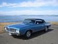 Viking Blue 1971 Oldsmobile Cutlass Supreme Convertible Exterior