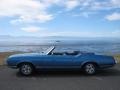 Viking Blue 1971 Oldsmobile Cutlass Supreme Convertible Exterior