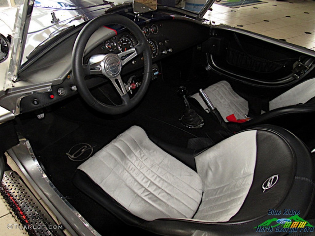 Black/Gray Interior 2011 Backdraft Racing Cobra Replica Roadster Photo #138676722