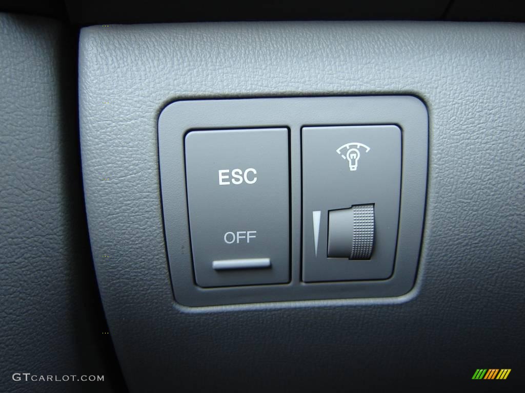 2009 Elantra SE Sedan - Black Pearl / Gray photo #22