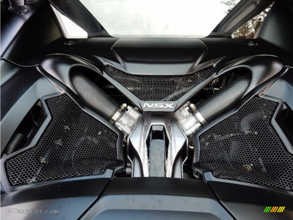 2017 Acura NSX Standard NSX Model 3.5 Liter Twin-Turbocharged DOHC 24-Valve VTC V6 Gasoline/Electric Hybrid Engine Photo #138677034