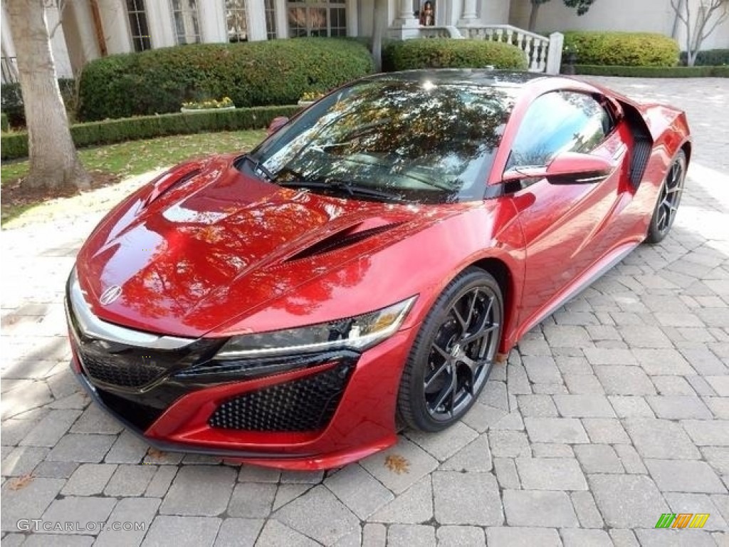 Valencia Red Pearl 2017 Acura NSX Standard NSX Model Exterior Photo #138677142