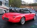 2002 Torch Red Ford Thunderbird Deluxe Roadster  photo #5