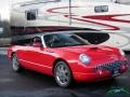 2002 Torch Red Ford Thunderbird Deluxe Roadster  photo #7