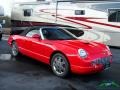 2002 Torch Red Ford Thunderbird Deluxe Roadster  photo #9
