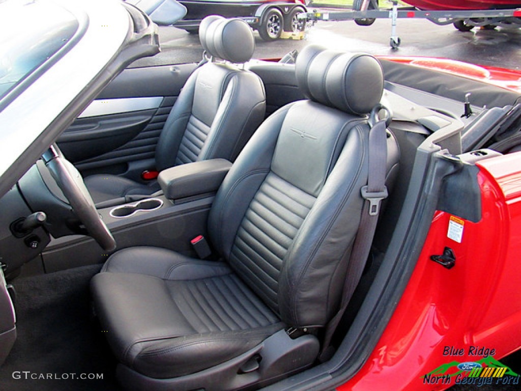 2002 Thunderbird Deluxe Roadster - Torch Red / Midnight Black photo #16