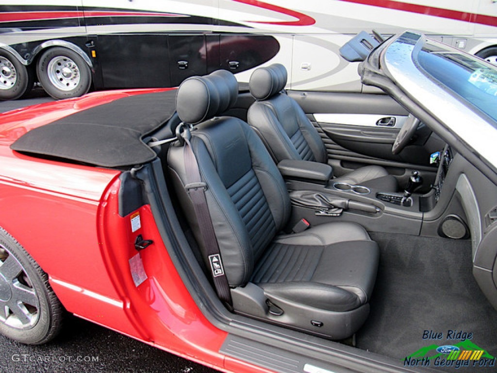 2002 Thunderbird Deluxe Roadster - Torch Red / Midnight Black photo #18
