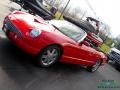 2002 Torch Red Ford Thunderbird Deluxe Roadster  photo #27