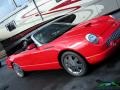 2002 Torch Red Ford Thunderbird Deluxe Roadster  photo #28