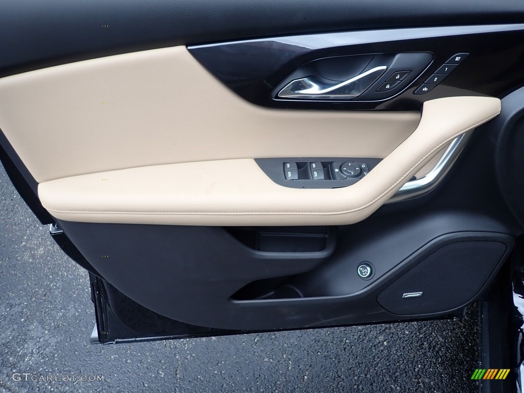 2020 Chevrolet Blazer Premier AWD Jet Black/Maple Sugar Door Panel Photo #138679392