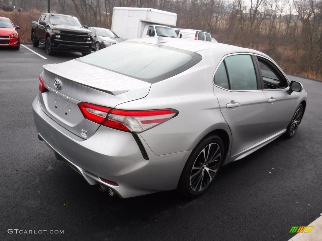 2019 Camry SE - Celestial Silver Metallic / Ash photo #7